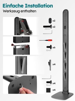 Soporte Dyson JUPELI sin taladro
