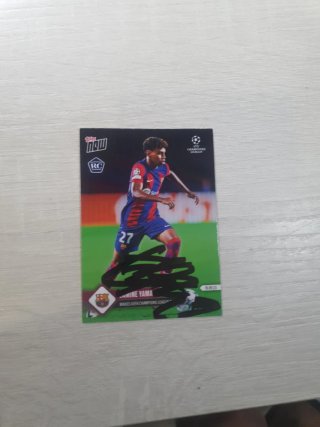 Cromo Lamine Yamal Firmado RC
