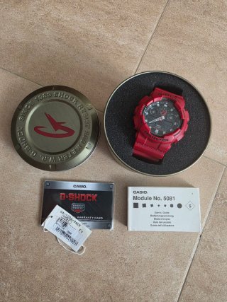 Reloj Casio G-Shock 5081 Rojo