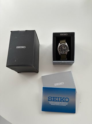 Reloj Seiko 5 Sport Hombre Negro/Verde automático