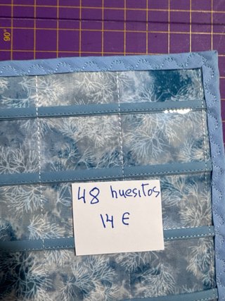 Organizador de tela con pájaros