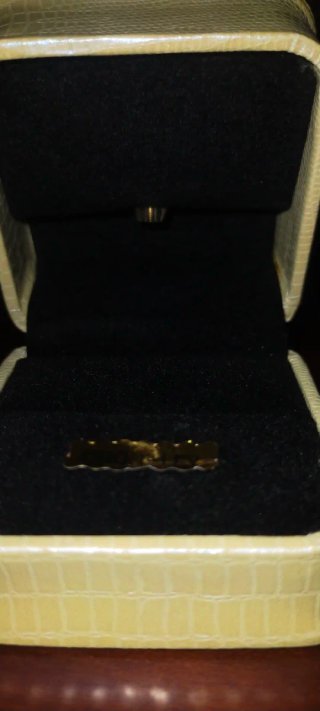 Estuche para joyas ORO 1ª LEY