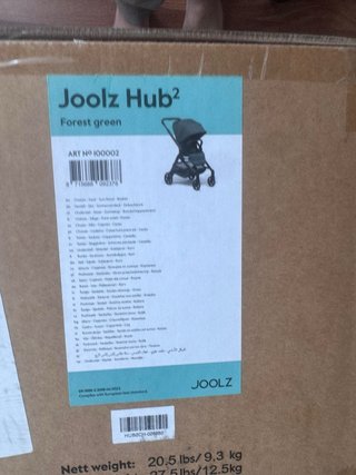 Silla de bebe Joolz hub 2 nuevo a estrenar en caja