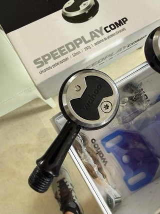 Pedales Wahoo Speedplay Comp Cromo