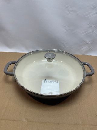 Batería Cocina MasterPRO Unique 7 Piezas Gris