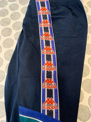 Pantalón FC Barcelona x Kappa Retro Azul