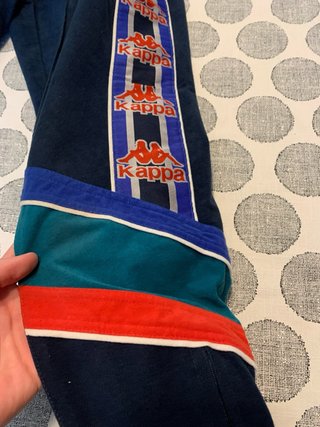 Pantalón FC Barcelona x Kappa Retro Azul