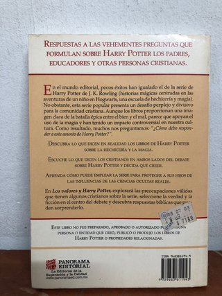 Los valores y Harry Potter
