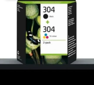 Pack 2 Cartuchos Tinta HP 304 Negro y Tricolor