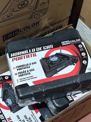 Cocina de gas portátil CRISCOLOR (caja precintada)