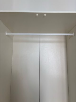 Armario blanco de madera de ikea Brimnes