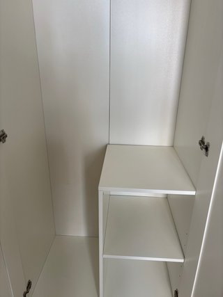 Armario blanco de madera de ikea Brimnes