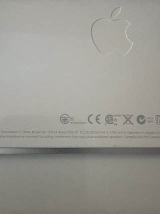 Tastiera Apple Wireless Argento