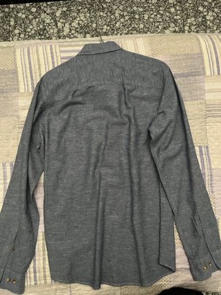 Camicia estiva uomo Jack&Jones S, Faded Denim