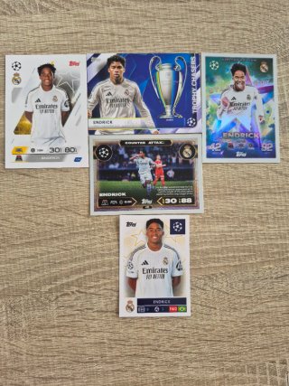 Cromos Topps Endrick Real Madrid