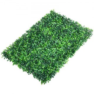 12pcs Paneles de Caja de Hiedra Artificial UV Paneles de Pared de Hiedra Artificial Fondo de Césped Artificial 24X16" 4cm Pared de Césped Verde Muro Falso para Decoración Cerca de Privacidad Inter...
