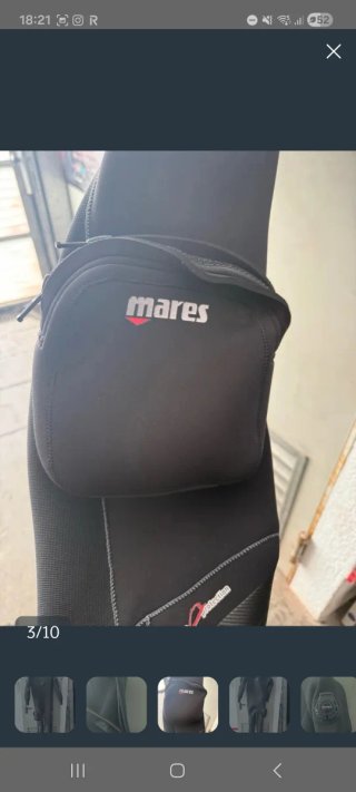 Traje seco Mares Profit (incluye rata) NUEVO