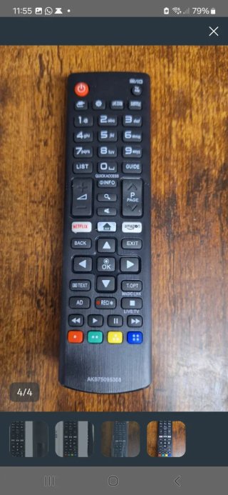 Mando a Distancia TV LG