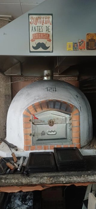 Horno de piedra y ladrillo Leroy Merlin