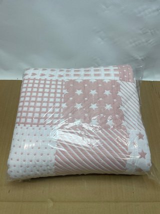 Colcha Bouti VIALMAN Sofia 135cm Rosa