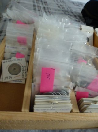 VENDO COLECCION MONEDAS ANTIGUAS, ESPAÑA Y MUNDO