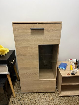 Mueble TV salón madera