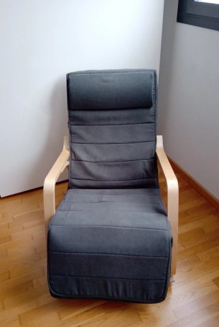 Dondolante con poggiapiedi