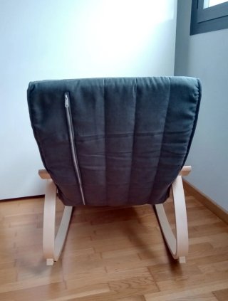 Dondolante con poggiapiedi