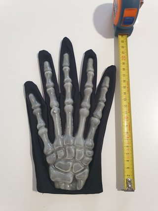 Guantes Esqueleto Fluorescente para disfraz Adulto