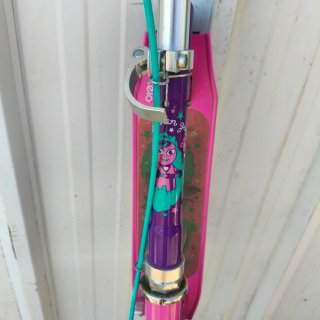 Patinete infantil Oxelo rosa y morado