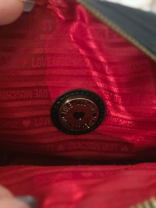 Borsa Love Moschino Nero e Oro