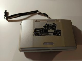 Nintendo DS Fat Plata