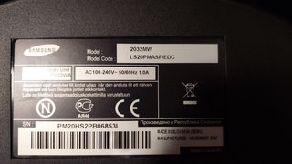 Monitor Samsung 20 pollici