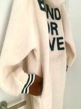 Abrigo JOT borreguito oversize