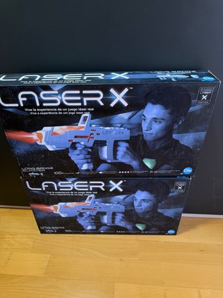 Juego Pistolas Láser X Long Range Blaster