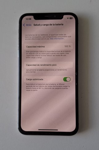 IPHONE X EN COLOR BLANCO CON 64GB ALMACENAMIENTO