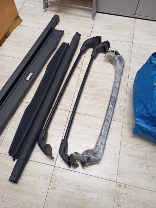 Portaequipajes y cortinas