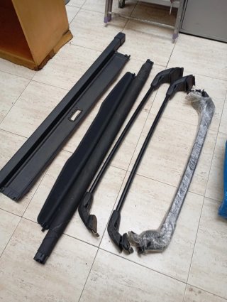 Portaequipajes y cortinas
