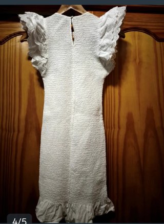 Vestido blanco veraniego niña/mujer