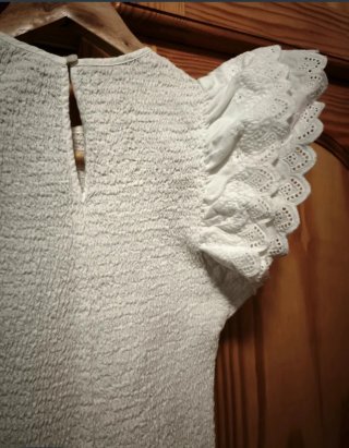 Vestido blanco veraniego niña/mujer