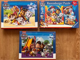 Lote Puzzles Patrulla Canina
