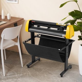 Macchina da taglio/plotter per vinile da 34" (86,4 cm) con software di taglio segnale a 3 lame e schermo LCD