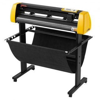 Macchina da taglio/plotter per vinile da 34" (86,4 cm) con software di taglio segnale a 3 lame e schermo LCD