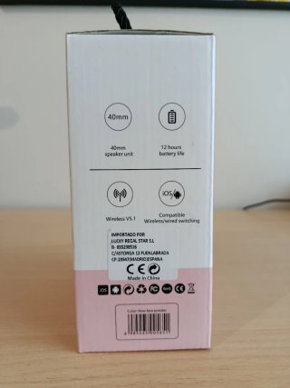 Auriculares CSX-001 v5.1 Bluetooth Negro