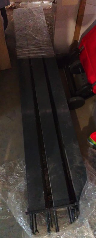 Lote de 9 poster de Acero Galvanizado con tapones.