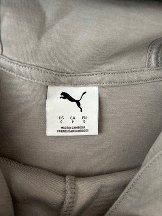 Sudadera Puma Gris con Capucha