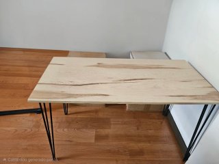 Mesa Comedor Madera Maciza Roble Tanimuka
