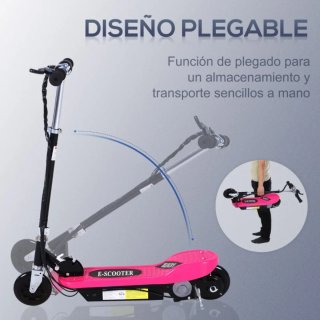 Patinete Eléctrico Infantil Plegable 120W