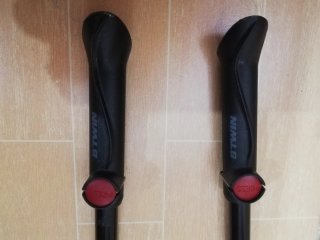 Caballete bici tubo bajo Btwin 500 ajustable