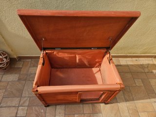 Caseta Perro Madera